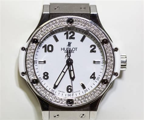 hublot diamond bezel aftermarket|Hublot rubber strap.